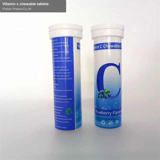 Vitamin c chewable tablets