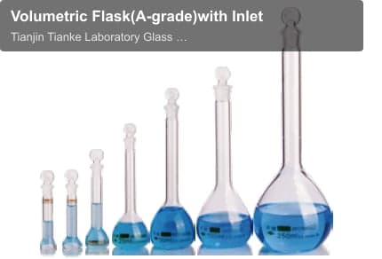 Volumetric Flask(A-grade)with Inlet