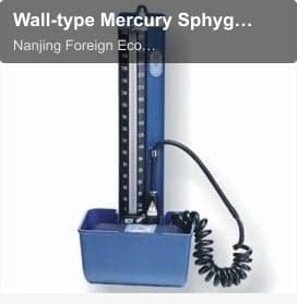 Wall-type Mercury Sphygmomanometer