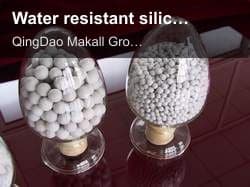 Water resistant silicone