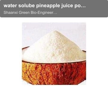 water solube pineapple juice powder