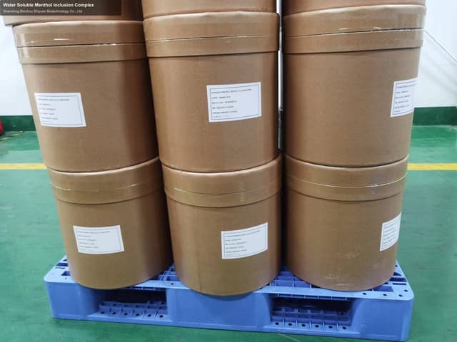 Water Soluble Menthol Inclusion Complex