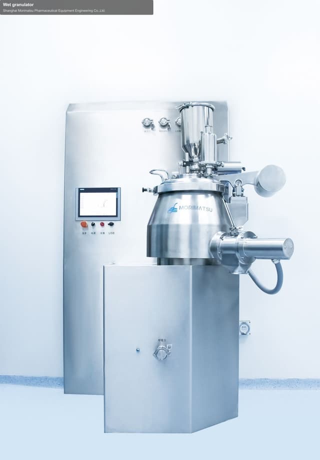 Wet granulator