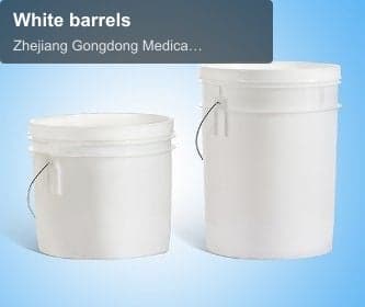 White barrels
