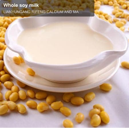 Whole soy milk