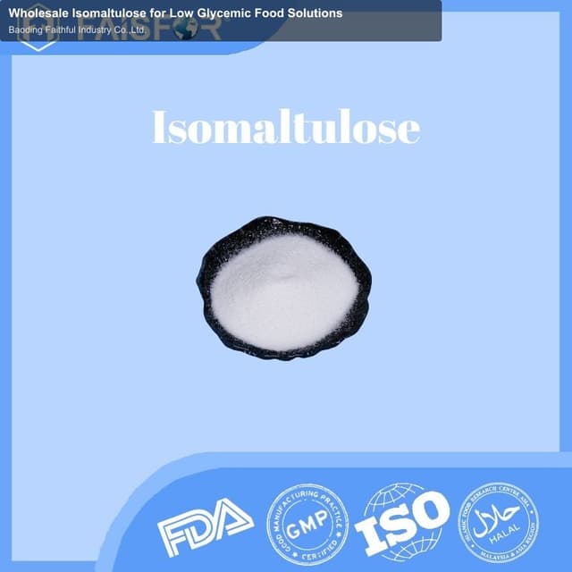 Wholesale Isomaltulose for Low Glycemic Food Solutions