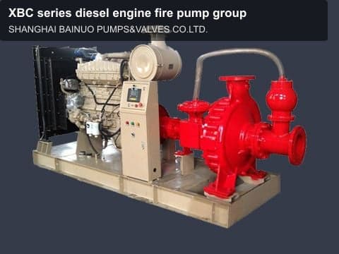 XBC series diesel engine fire pump group