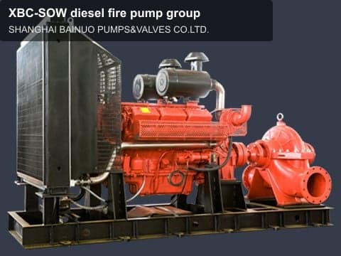 XBC-SOW diesel fire pump group