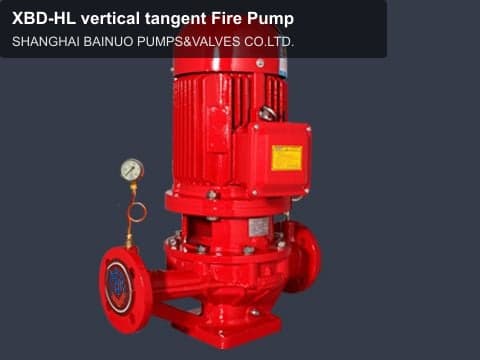 XBD-HL vertical tangent Fire Pump