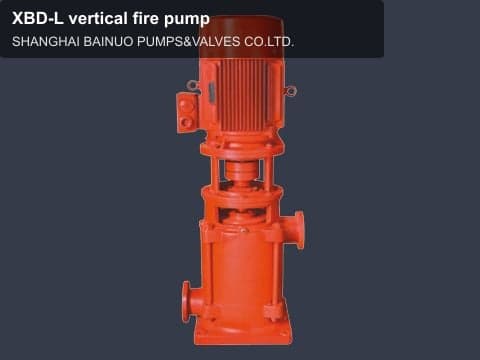XBD-L vertical fire pump