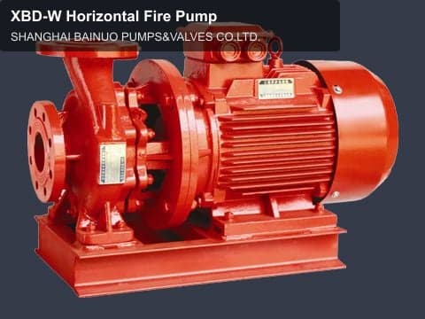 XBD-W Horizontal Fire Pump