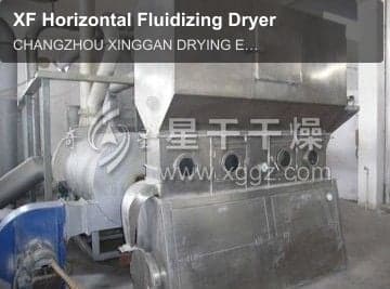 XF Horizontal Fluidizing Dryer