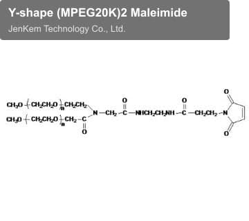 Y-shape (MPEG20K)2 Maleimide