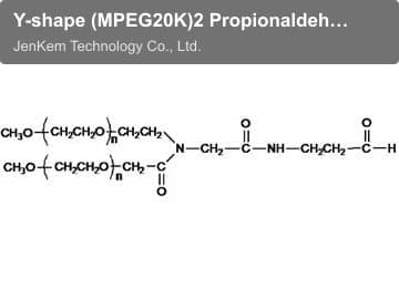 Y-shape (MPEG20K)2 Propionaldehyde