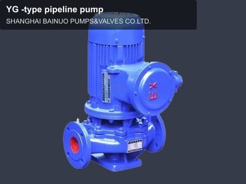 YG -type pipeline pump