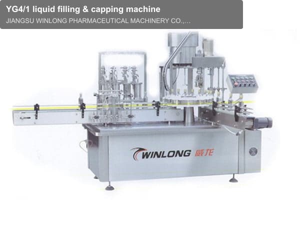 YG4/1 liquid filling & capping machine