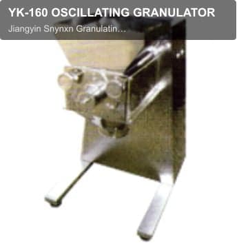 YK-160 OSCILLATING GRANULATOR
