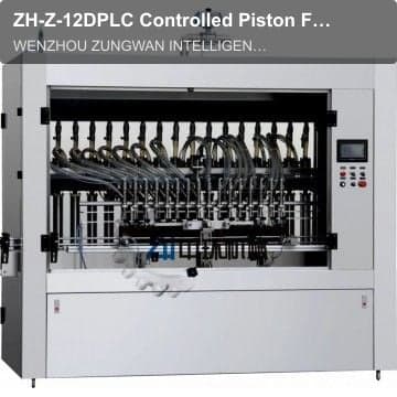 ZH-Z-12DPLC Controlled Piston Filling Machine