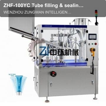 ZHF-100YC Tube filling & sealing machine