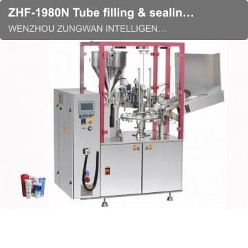 ZHF-1980N Tube filling & sealing machine