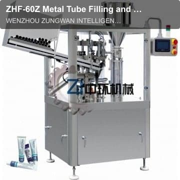 ZHF-60Z Metal Tube Filling and Sealing Machine