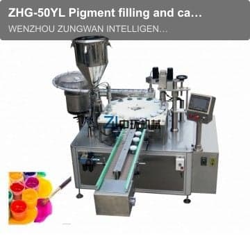 ZHG-50YL Pigment filling and capping machine