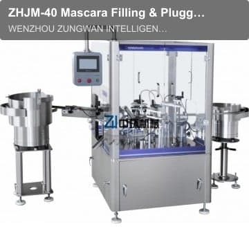 ZHJM-40 Mascara Filling & Plugging And Capping Machine
