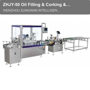 ZHJY-50 Oil Filling & Corking & Capping Machine