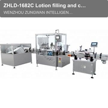 ZHLD-1682C Lotion filling and capping machine