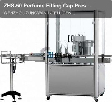 ZHS-50 Perfume Filling Cap Pressing Machine