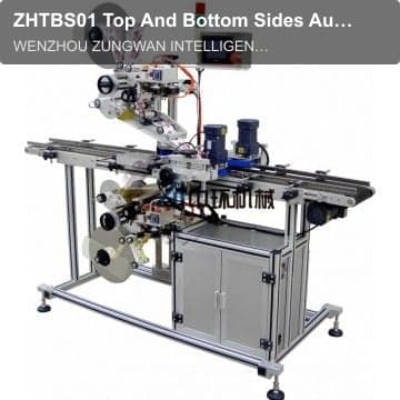 ZHTBS01 Top And Bottom Sides Automatic Labelling Machine