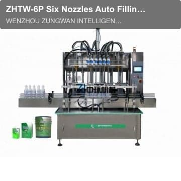ZHTW-6P Six Nozzles Auto Filling Machine (with Rotary Lobe Pump)
