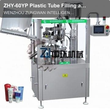 ZHY-60YP Plastic Tube Filling and Sealing Machine