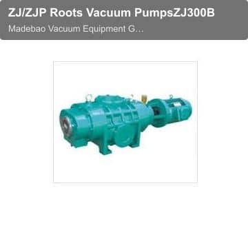 ZJ/ZJP Roots Vacuum PumpsZJ300B