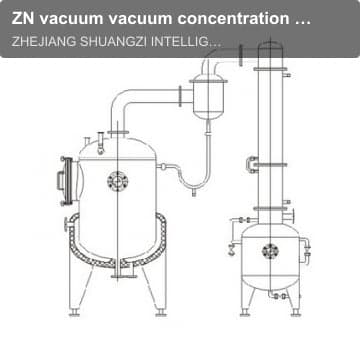 ZN vacuum vacuum concentration tank