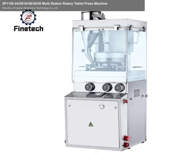 ZP1100-24/29/34/36/39/50 Multi Station Rotary Tablet Press Machine