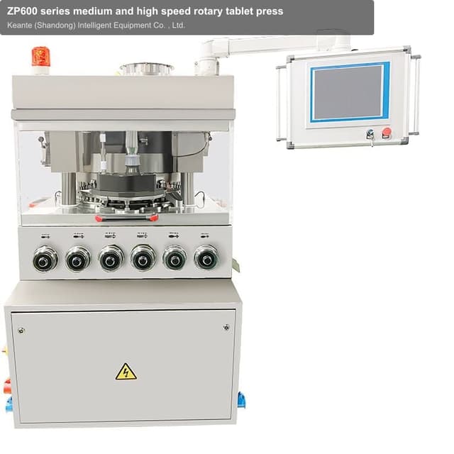 ZP600 series medium and high speed rotary tablet press