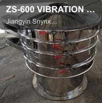 ZS-600 VIBRATION SCREEN
