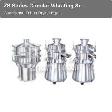 ZS Series Circular Vibrating Sieve