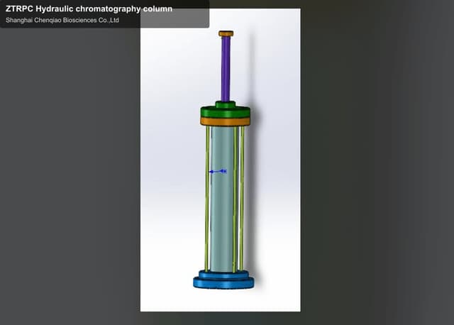 ZTRPC Hydraulic chromatography column